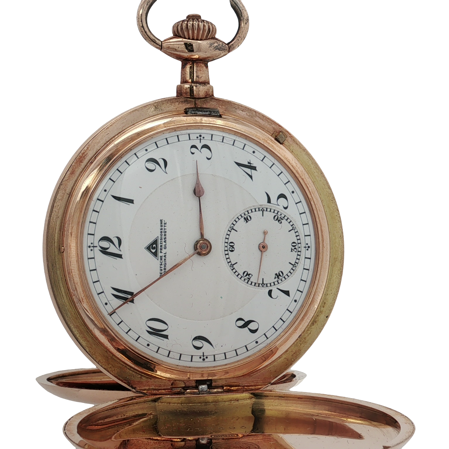 Glashütte Gold Taschenuhr